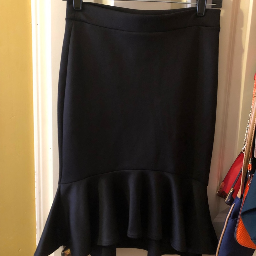 Black skirt